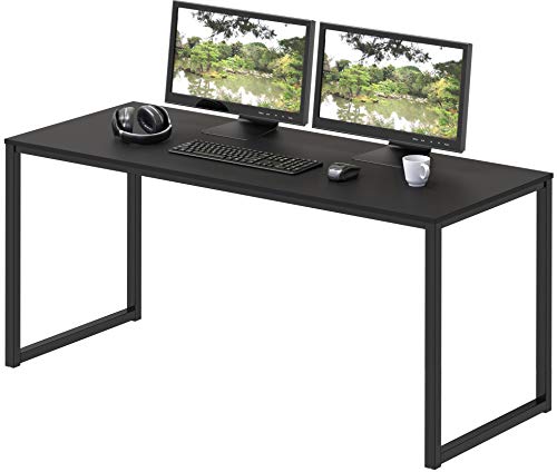 Mission 48-Inch Home Office Computer Desk, Black, view 3