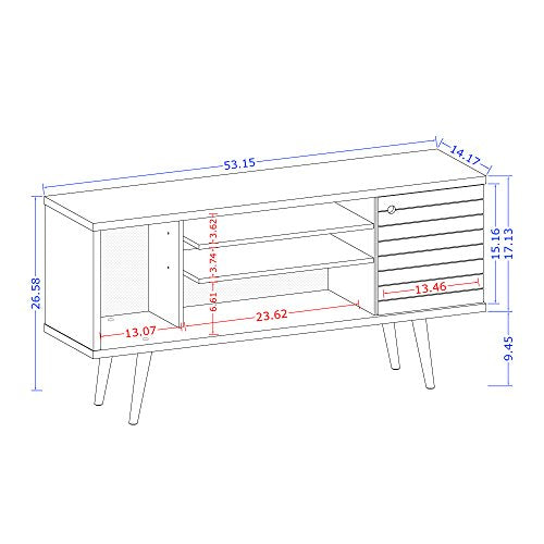 Liberty Mid Century Modern TV Stand for Televisions up to 50 Inches, view 4