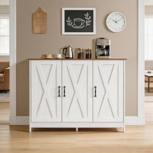 Farmhouse Buffet Storage Cabinet, view 3
