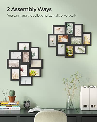Collage Picture Frames for Wall Decor, 10-Pack 4 x 6, Glass Front, view 4