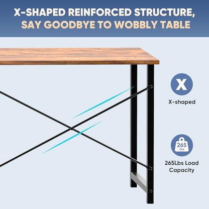 32 Inch Small Computer Desk, Gaming Desks for Home Office Bedroom, view 7