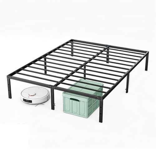 Full Size Metal Bed Frame, Platform Bed Frame, 12 Inch, view 2