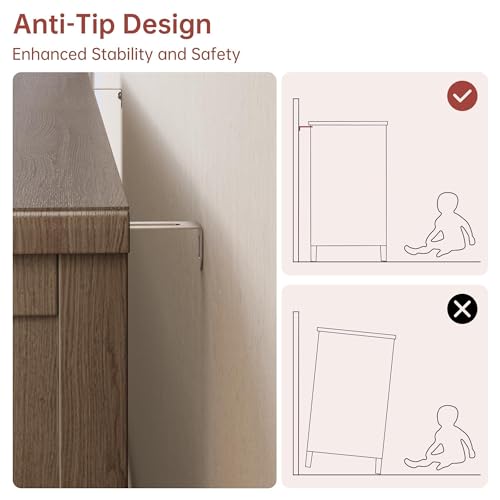 8 Drawer Dresser for Bedroom, view 7