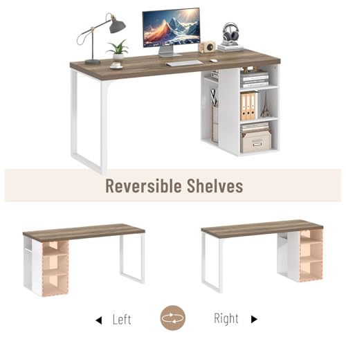 Modern Computer Desk for Home Office, view 6