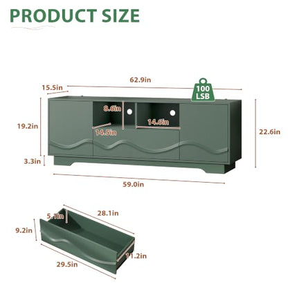 Farmhouse TV Stand for TVs Up to 65", view 3