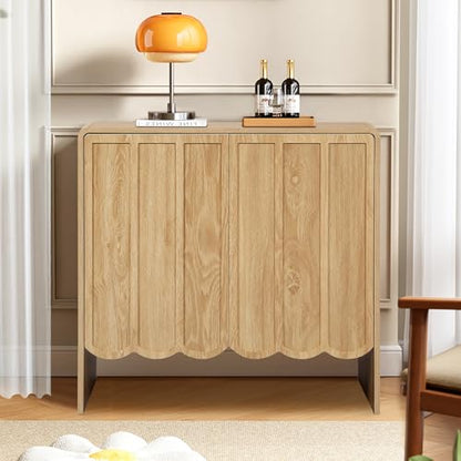 Accent Sideboard Buffet Cabinet, Storage Cabinets with 2 Doors, view 6
