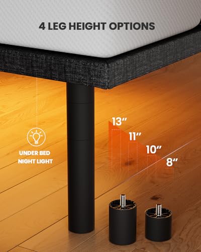 Wireless Massage Bed with Adjustable Legs and USB Ports, view 7