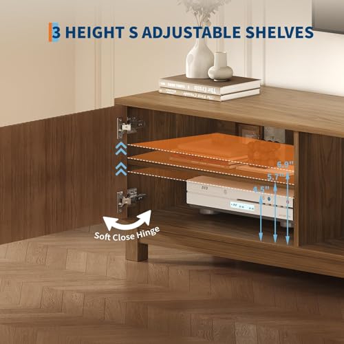 Fluted TV Stands for TVs Up to 75 Inches, view 5