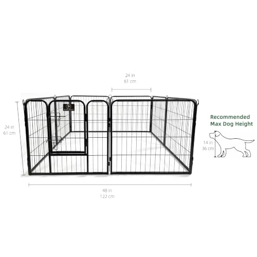 Puppy Playpen Plus Storage Bage with Bottom, 8 Panels 24" H, view 5