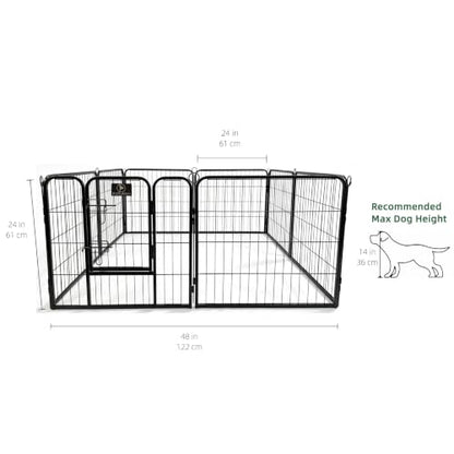 Puppy Playpen Plus Storage Bage with Bottom, 8 Panels 24" H, view 5