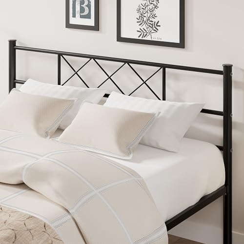 Matte Black Heavy Duty Bed Frame, view 7