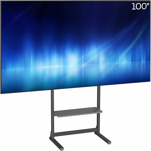 VIVO Heavy Duty 55 to 100 inch TV Floor Stand, Holds up to 154 lbs, view 2
