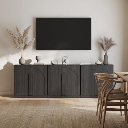 Bijou Modular Media Console Wall Unit (94.5" Wide)-Extra Long Entertainment, view 2