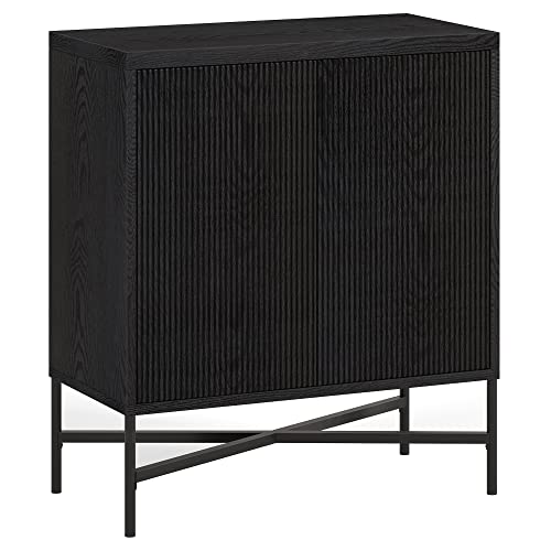 Brighton Accent Cabinet, 28" Wide(15" D x 28" W x 32" H), Black