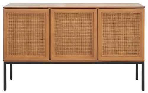 Coastal Rattan Sideboard with Three Doors, view 2