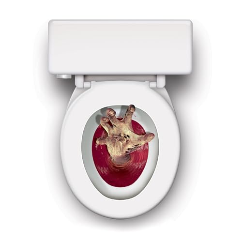 Zombie-Hand Peel 'N Place Toilet Topper