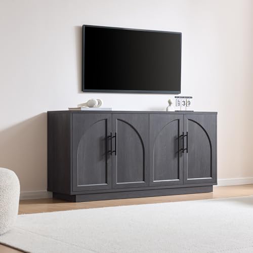 59" Sideboard Buffet Cabinet & TV Stand Set of 2, view 4