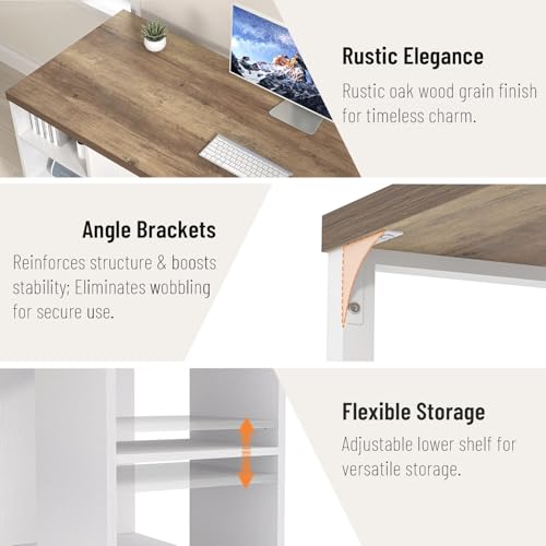 Modern Computer Desk for Home Office, view 7