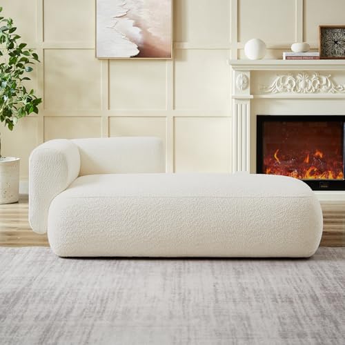 Upholstered Chaise Lounge Indoor for Living Room Bedroom Office Chaise Lounge, view 2