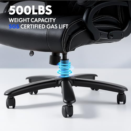 FLEXISPOT 500LBS Big and Tall Office Chair with Stable Arms Ergonomic Office, view 7