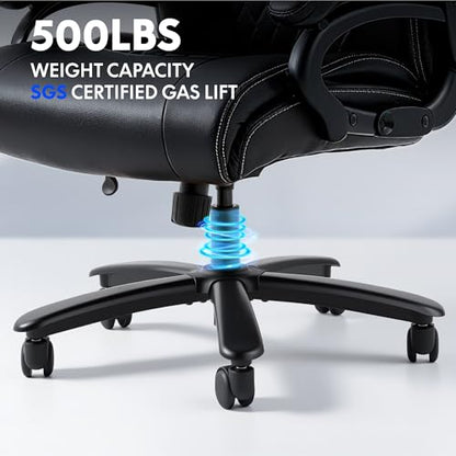 FLEXISPOT 500LBS Big and Tall Office Chair with Stable Arms Ergonomic Office, view 7