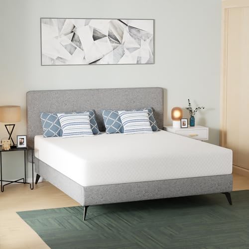 | 12 Inch King Mattress | Medium Firm | Gel Memory Foam | White, view 4