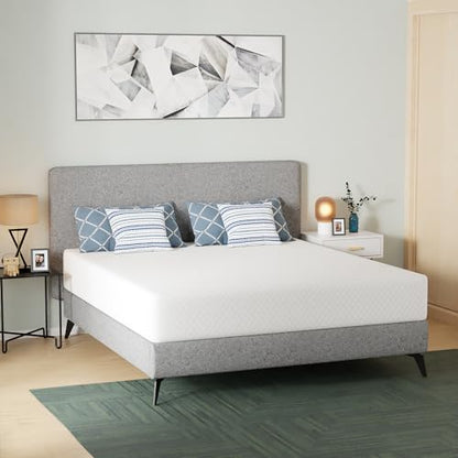 | 12 Inch King Mattress | Medium Firm | Gel Memory Foam | White, view 4