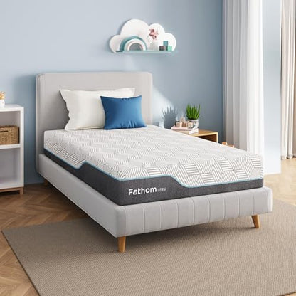 FATHOM Firm Twin Mattress 8 Inch Memory Foam Mattress Twin Size Bed in a Box, view 2