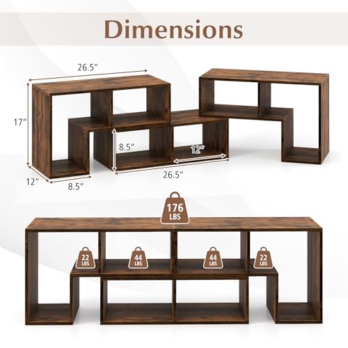 Free-Combination TV Stand for Bedroom, view 4