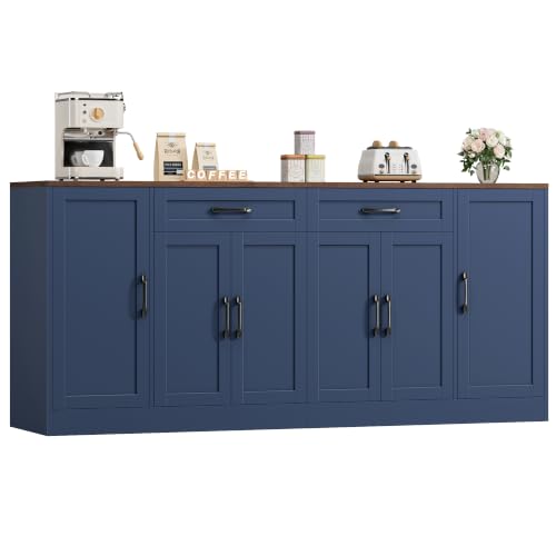 71” Large Buffet Cabinet with Storage, Sideboard Cabinet, view 2