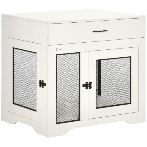 Dog Crate Furniture with Soft Water-Resistant Cushion, view 2