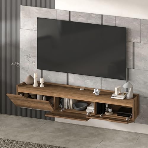 Atelier Mobili Floating TV Stand for Up to 80 Inch TVs – Wall Mounted, view 7