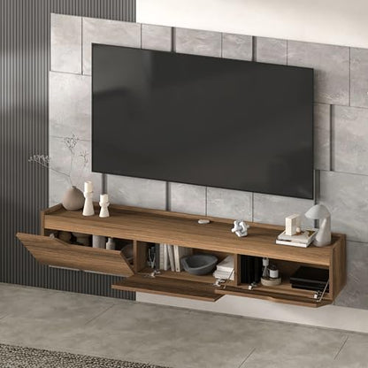 Atelier Mobili Floating TV Stand for Up to 80 Inch TVs – Wall Mounted, view 7