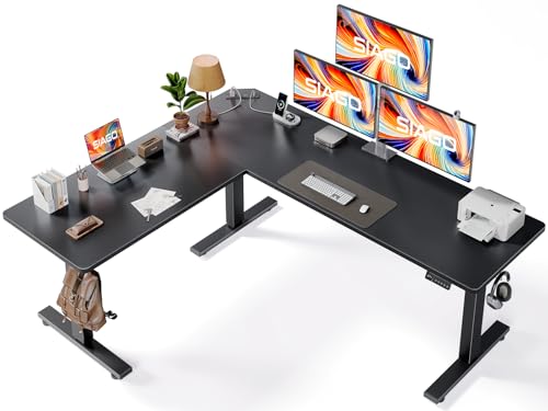L-Shaped Standing Desk, view 2