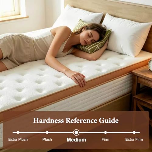 Belhome Full Mattress, 10 Inch Hybrid Mattress in a Box, view 4