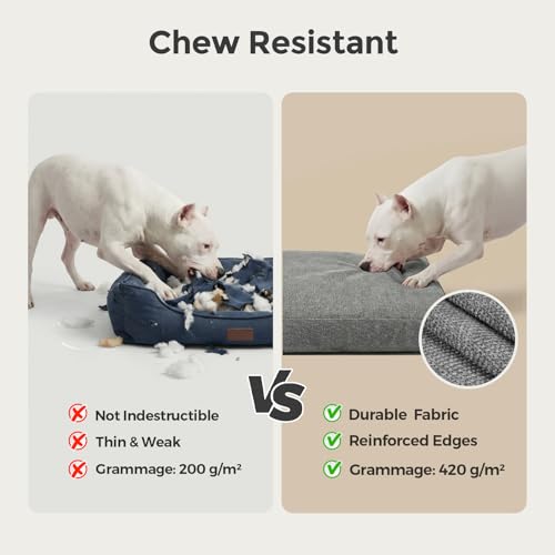 42 Inch Indestructible Dog Bed for Extra Large Sized Dogs, view 3