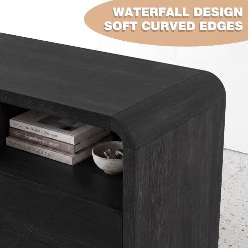 70" Curved TV Stand with Storage for TVs Up to 80", view 7