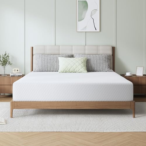 King Mattress 12 Inch,King Memory Foam Mattress with Breathable Comfort Layer & High-Density Base Foam for Pressure Relief & Contouring Support, Motion Isolation & Cooling Comfort