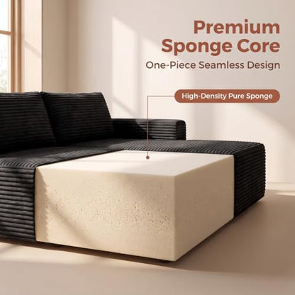 Boneless Couch Modular Sectional Sofa Cloud Couch, view 7