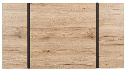 SAFAVIEH Home Collection – Tristan Rectangular Modern Coffee Table with Natural, view 7