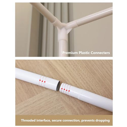 AIKASY Premium Canopy Bed Frame Posts for Queen Size Beds, Sturdy Metal Poles, view 8