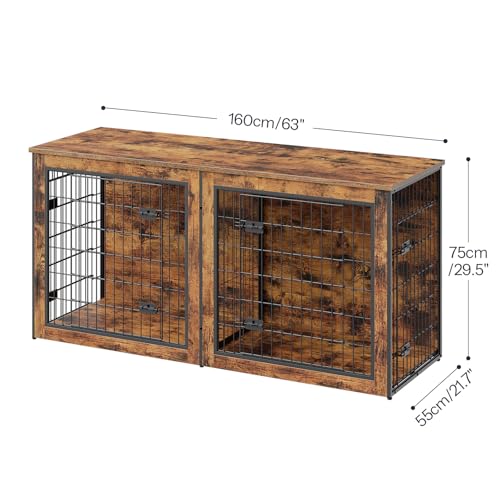 Dog Crate Furniture for 2 Dogs, view 5