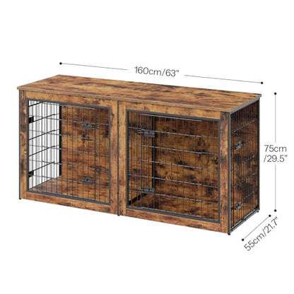 Dog Crate Furniture for 2 Dogs, view 5