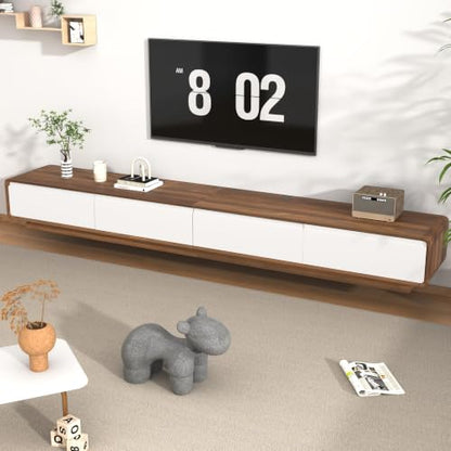 94.5" Minimalist Floating TV Stand for TVs up to 100 Inches, view 6