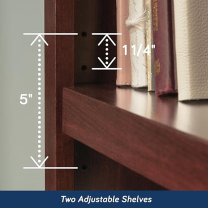 Miscellaneous Storage 3-Shelf Bookcase/ Book shelf, Select Cherry finish