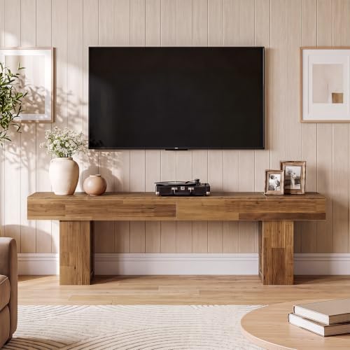 78.4-Inch Farmhouse TV Stand for 65/75/80-Inch TV, view 5