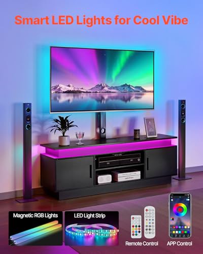 52" TV Stand with Mount for up to 75 in TVs, view 5