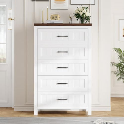 5 Drawer Dresser for Bedroom, view 2