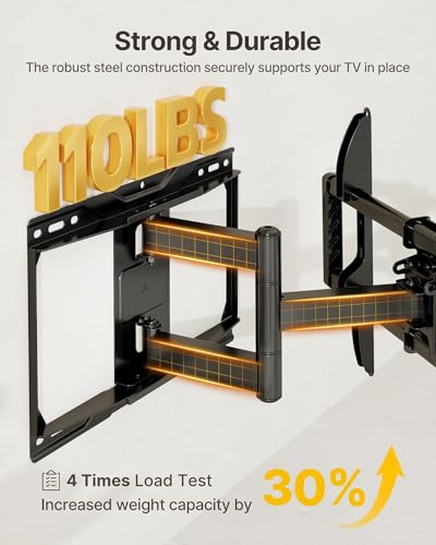 Full Motion TV Wall Mount for 37-84 Inch TVs, view 4