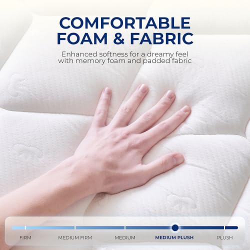 Full Size 10 Inch Hybrid Pocket Spring Mattress, Motion Isolation, view 5